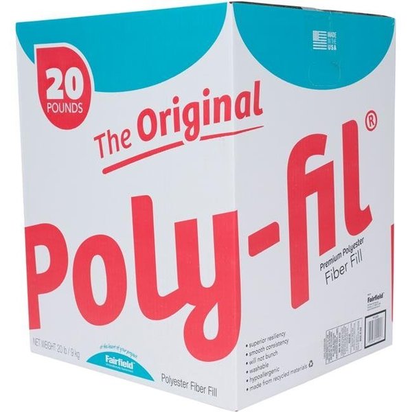Fairfield Fairfield PFLB20 The Original Poly-FIL Premium Box; 20 lbs PFLB20